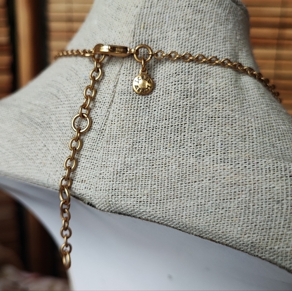 J. Crew Statement Necklace Canary Yellow Iridescent Marquis Smoke Stones Glassy - Picture 6 of 12